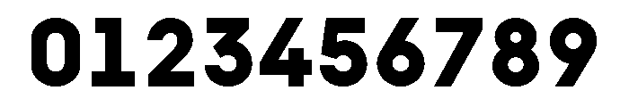 SymbolMono Bold Font OTHER CHARS