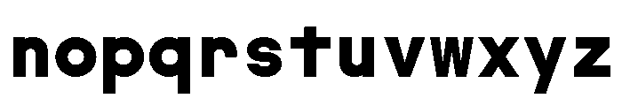 SymbolMono Bold Font LOWERCASE