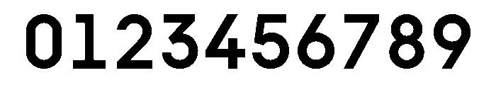 SymbolMono Medium Font OTHER CHARS