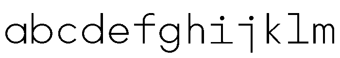 SymbolMono Thin FONT
