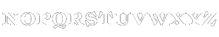 Syncro Bold 5d92944f Font UPPERCASE