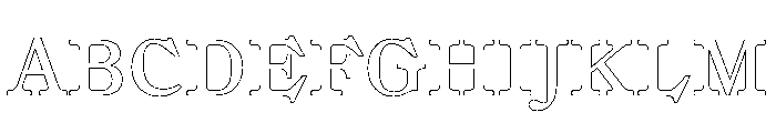 Syncro Book 899def9f Font UPPERCASE
