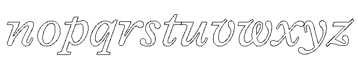 Syncro Italic E354a764 Font LOWERCASE