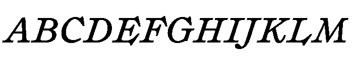 Syncro Italic Font UPPERCASE