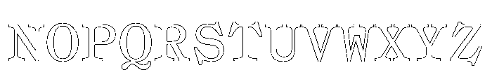 Syncro Mono 290f6703 Font UPPERCASE