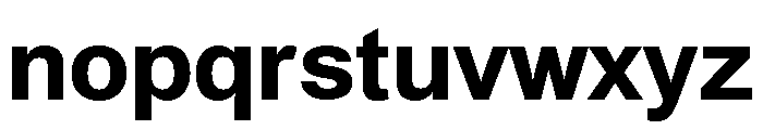 SyndicatGrotesk Bold Font LOWERCASE