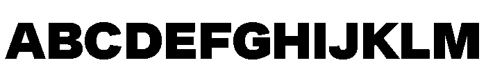 SyndicatGrotesk Heavy Font UPPERCASE