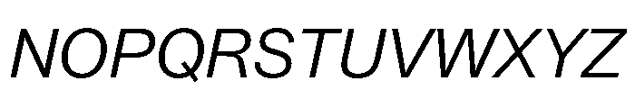 SyndicatGrotesk I80 Font UPPERCASE