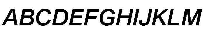 SyndicatGrotesk MediumItalic Font UPPERCASE