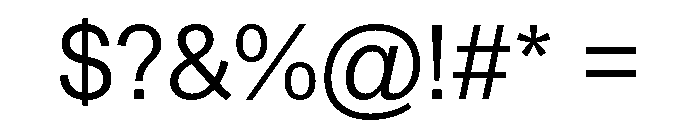 SyndicatGrotesk R80 Font OTHER CHARS