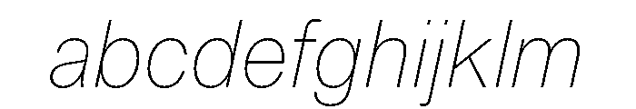 SyndicatGrotesk UltralightItalic FONT