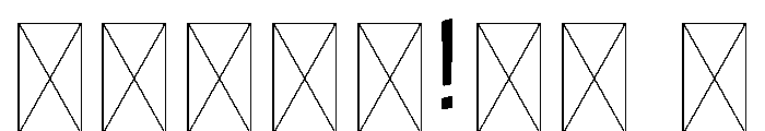 Synthetica Regular Instance Font OTHER CHARS