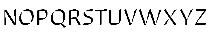 Synthetica Regular Instance Font UPPERCASE