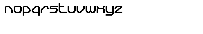 Sylar Black Font LOWERCASE