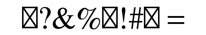SymbolStd Font OTHER CHARS