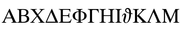 Symbols 7  Normal Font UPPERCASE