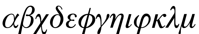 Symbols 7  Normal Font LOWERCASE