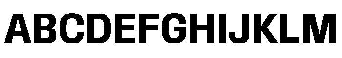 Synergy Bold Font UPPERCASE