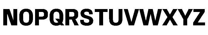 Synergy Bold Font UPPERCASE