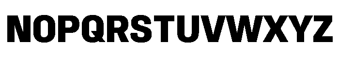 Synergy Extra Bold Font UPPERCASE