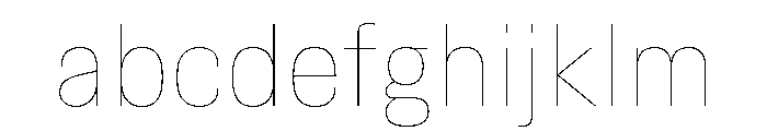 Synergy Hairline FONT