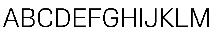 Synergy Light Font UPPERCASE