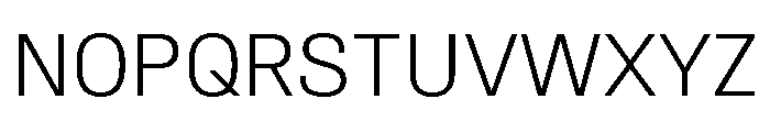 Synergy Light Font UPPERCASE