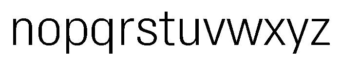 Synergy Light Font LOWERCASE