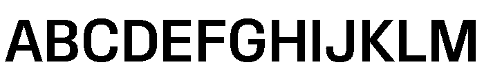 Synergy Semi Bold Font UPPERCASE