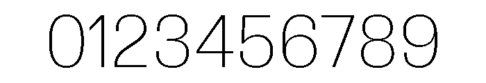 Synergy Thin Font OTHER CHARS