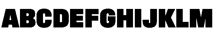 Synergy Ultra Font UPPERCASE