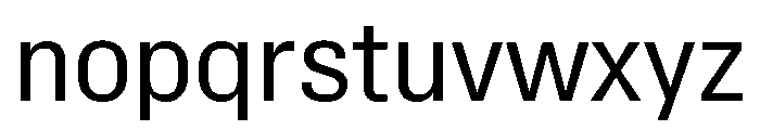 Synergy Font LOWERCASE