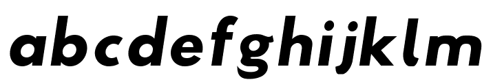 Sztylet Bold Oblique Font LOWERCASE