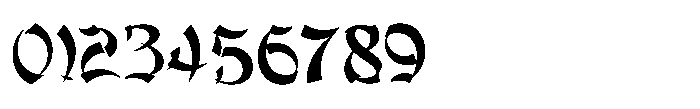 Szechuan Chicken JNL Regular Font OTHER CHARS