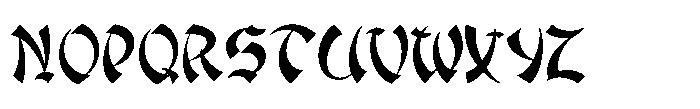Szechuan Chicken JNL Regular Font UPPERCASE