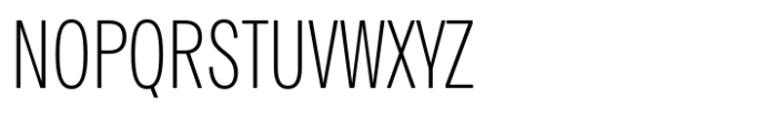 Sztos Hairline Condensed Font UPPERCASE