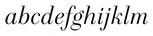 Tlmaque FY Italic Font LOWERCASE