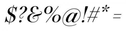 Tlmaque FY Medium Italic Font OTHER CHARS