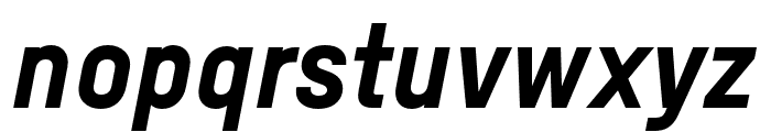 T Star Heavy Italic Font LOWERCASE