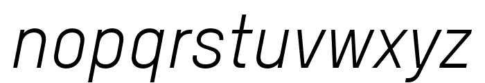 T Star Italic Font LOWERCASE