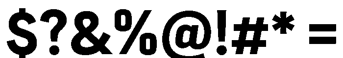 Taebaek Regular Font OTHER CHARS