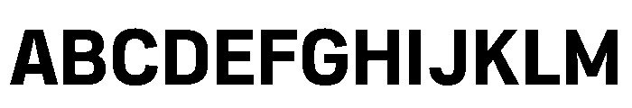 Taebaek Regular Font UPPERCASE