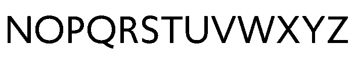 Tahoma Light Font UPPERCASE