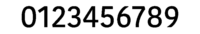 Tahoma Medium Font OTHER CHARS