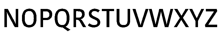 Tahoma Medium Font UPPERCASE