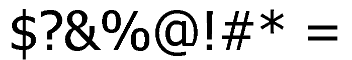 Tahoma Regular Font OTHER CHARS
