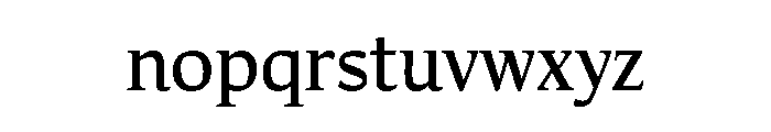 Tanseek Traditional Regular Font LOWERCASE