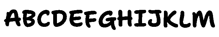 Tareco Bold Font UPPERCASE