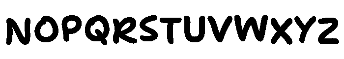 Tareco Bold Font UPPERCASE