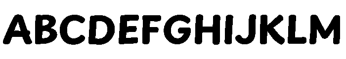 Tareco Extra Bold Font UPPERCASE
